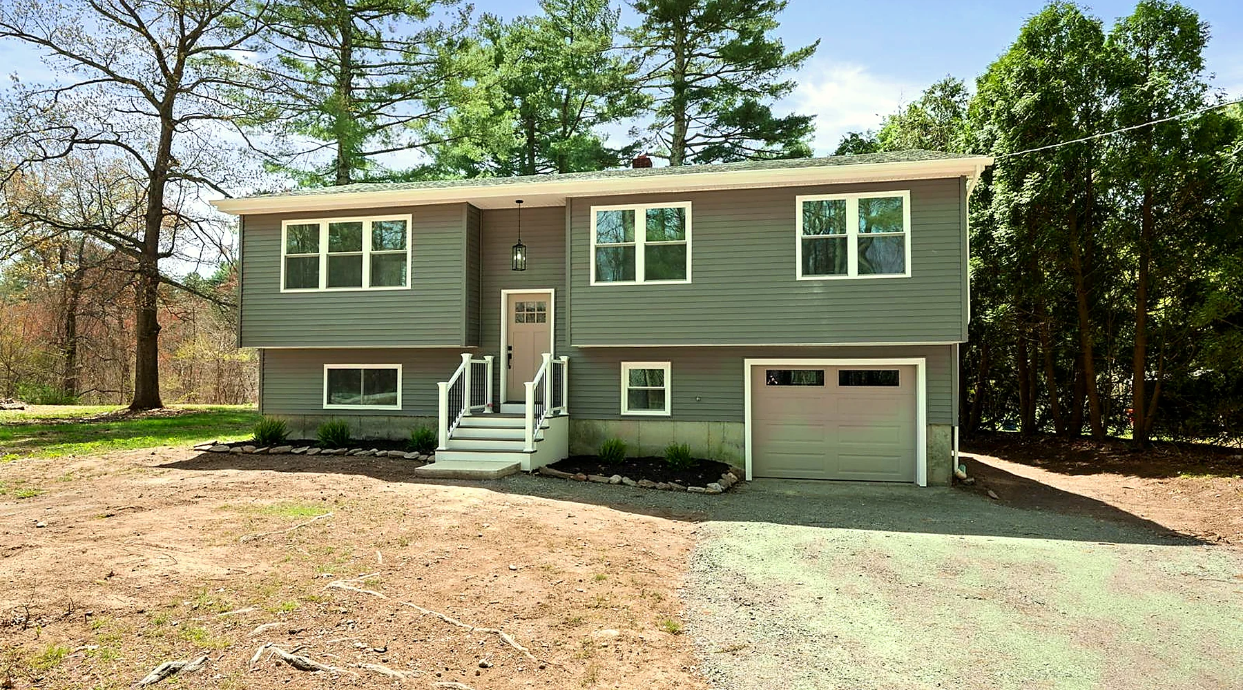 Renovated split-level home in Eastern Connecticut