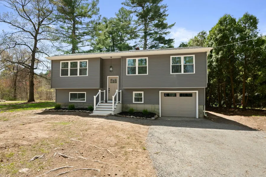 Completed split-level home renovation